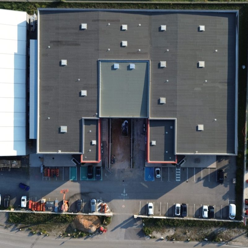 Bonhomme Bâtiment est intervenu pour des travaux de démolition, réaménagement et extension d'un bâtiment industriel de 620 m² à Portes-lès-Valence (26), pour le compte de Gefix.
